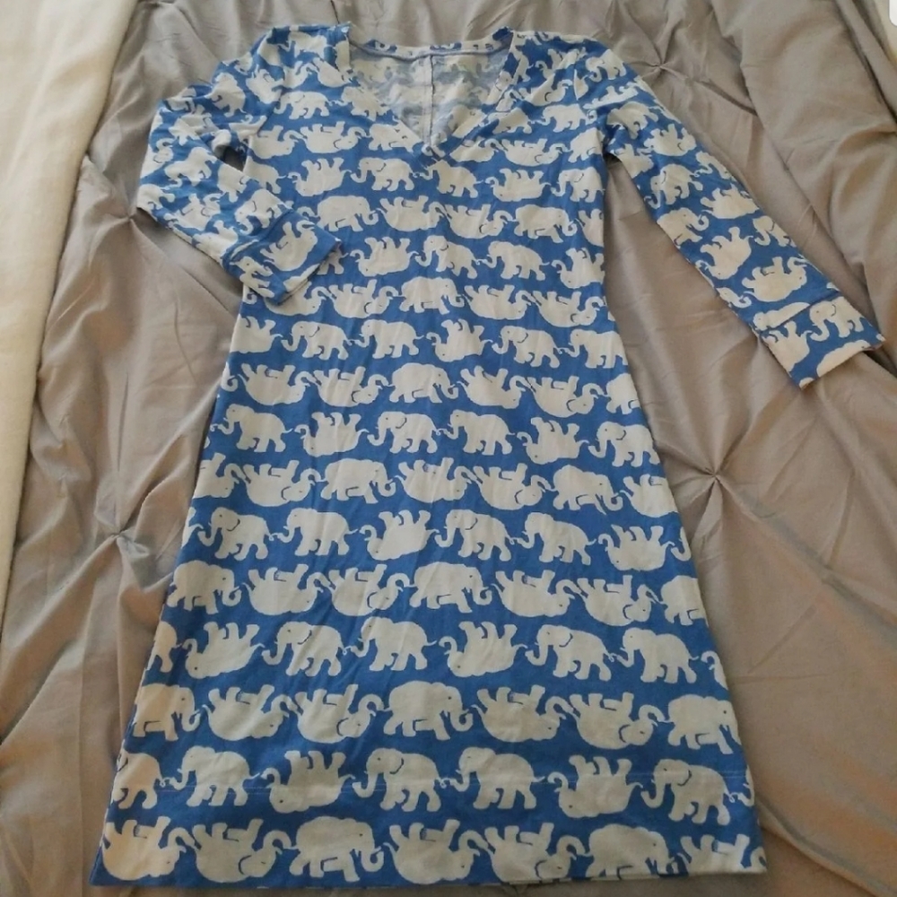 Lilly Pulitzer Elephant Dress Size XS - Picture 1 of 2